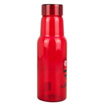 Garrafa de Vidro Vermelha Escudo Flamengo 500ml Oficial