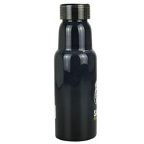 Garrafa de Vidro Preta Escudo Santos 500ml Oficial