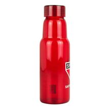 Garrafa de Vidro Vermelha Escudo São Paulo FC 500ml Oficial