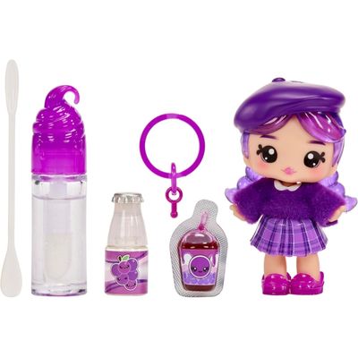 Boneca Yummiland Lipgloss Greta Grape Colecionável - MGA