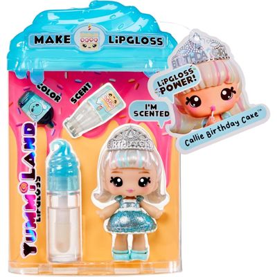 Boneca Yummiland Lipgloss Callie Birthday Colecionável - MGA