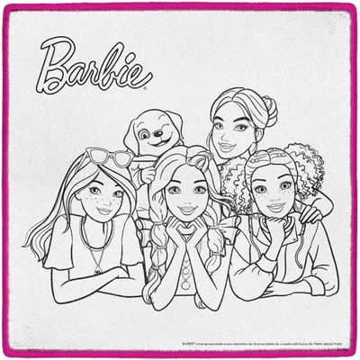 Tapete Mágico Acqua Para Colorir Barbie Multikids - BR2558