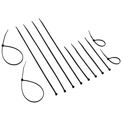 Abracadeira Nylon Brasfort 2,5Mmx100Mm Pt 100Pcs 8852