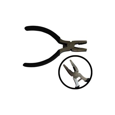3 Mini Alicates Universal / Bico Meia Cana / Corte Diagonal