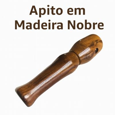 2 Apitos Premium Tucano E Apito Madeira Madeira Saracura