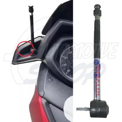 Antena Corta Pipa Moto Retratil