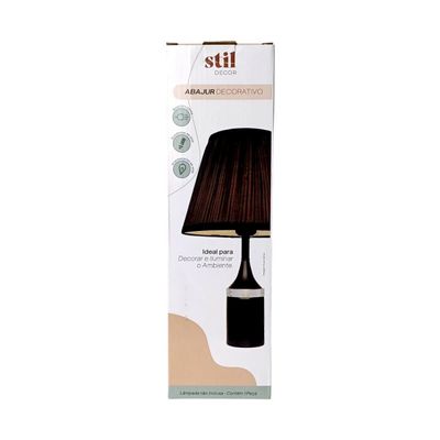 Abajur De Mesa Decorativo 43cm Bivolt