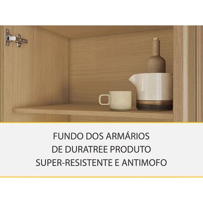 Cozinha Modulada Nesher Realeza 5 Peças CZ101 Carvalho/Greice