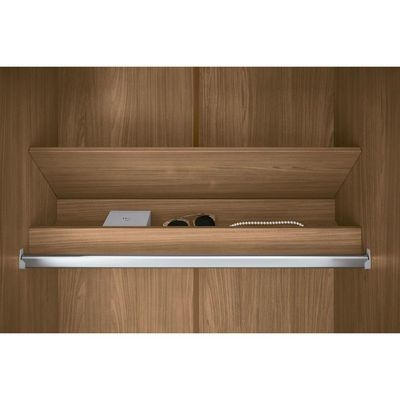 Guarda Roupa +CÃ´moda QC313 Jatoba/Areia - Santos Andirá