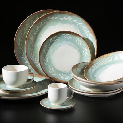 Conjunto De Pratos Rasos 06 Peças Coup New Mediterrâneo Porto Brasil