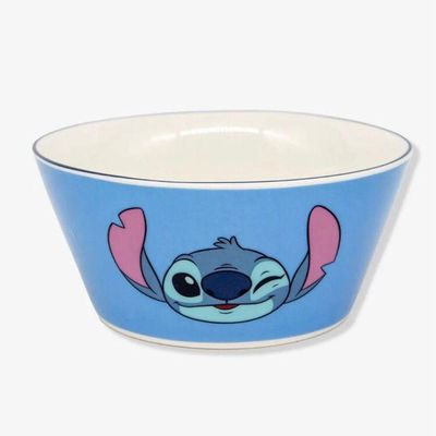 Kit 3 Peças Bowl, Caneca E Prato Stitch Disney