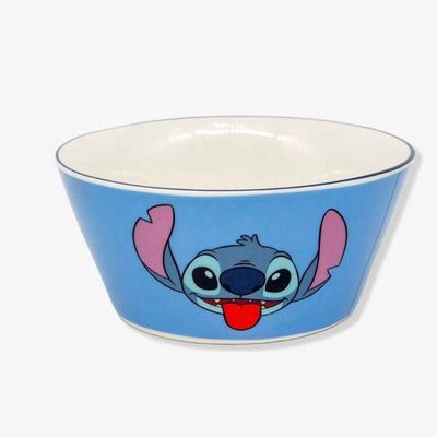 Kit 3 Peças Bowl, Caneca E Prato Stitch Disney