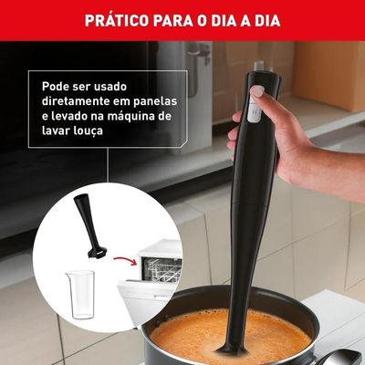Mixer Arno Turbomix DUO MX21 200W – Preto Preto / 110