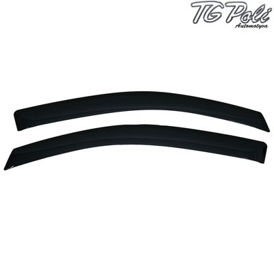 Calha de Chuva 2 Portas Chevrolet Nova S10 Cabine Simples 2012 em Diante
