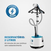 Passadeira a Vapor Mondial Vip Care VP-07 – Branco/Azul