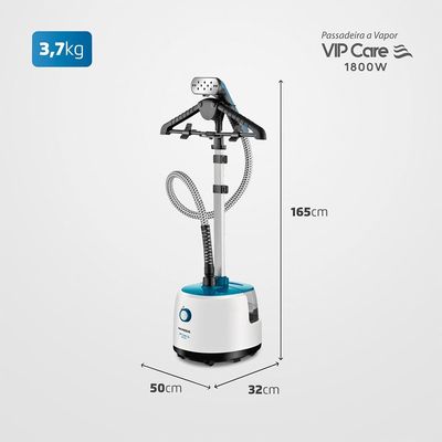 Passadeira a Vapor Mondial Vip Care VP-07 – Branco/Azul branco,azul / 220