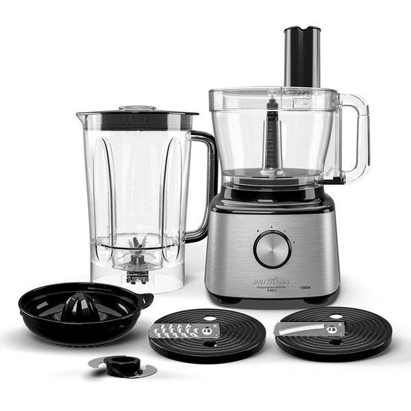 Multiprocessador Britânia Multifunções 5 em 1 1300W BMP2000 220V