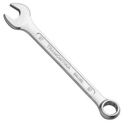 Jogo Chaves Combinadas 15 Peças Tramontina Basic Aço Cromado 6mm a 32mm