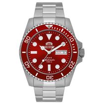 Relógio Orient Masculino Ref: Nh3ss009 W1sx Automático Prateado