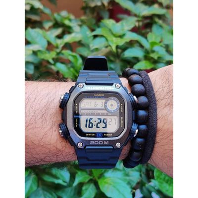 Relógio Casio Masculino Ref: Dw-291hx-1avdf Retangular World Time