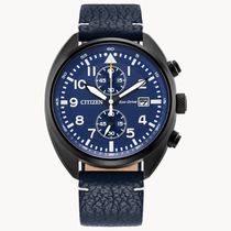Relógio Citizen Masculino Ref: Ca7048-08l Solar Black Cronógrafo Eco-Drive