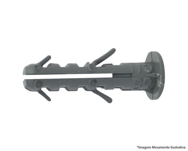 Bucha Plastica 05Mm C/Anel Sc 1000Pcs