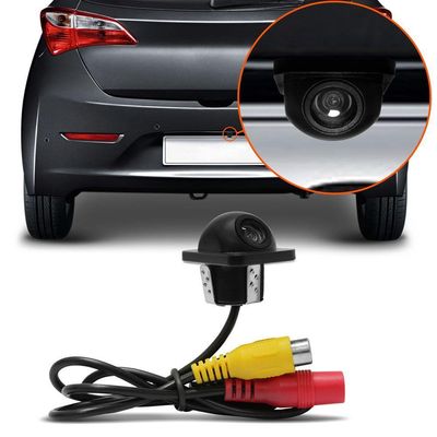 Câmera de Ré Universal Tartaruga com Sensor de Curva - Marca Tech One