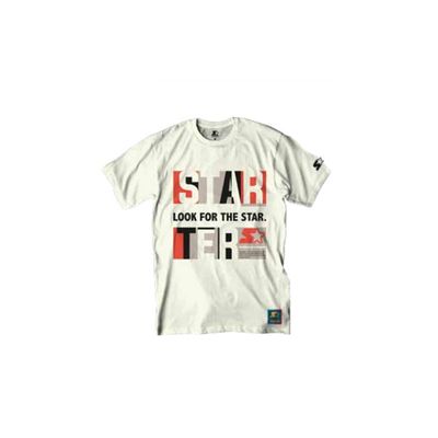 Camiseta Básica Masculina Estampada Off White T720A - Starter P