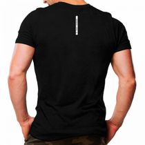 Camiseta Militar Estampada Caveira USA Preto