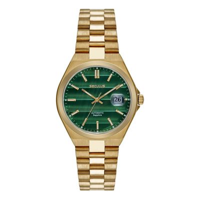Relógio Seculus Masculino Ref: 77313gpsvda4 Automático Dourado