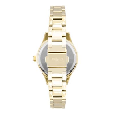 Relógio Condor Feminino Ref: Co2035nic/k4x Dourado + Semijóia