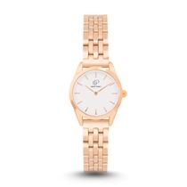 Relógio Feminino Rosê Elegante Delicado Pequeno New Port