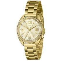 Relógio Lince Feminino Ref: Lrgh262l36 C3kx Casual Dourado