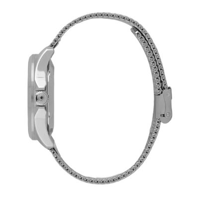 Relógio Orient Masculino Ref: Yn6ss009 D2sx Automático Mesh Prateado