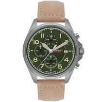 Relógio Orient Masculino Ref: Mbscc071 F2mx Solar Cronógrafo Prateado