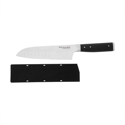 FACA KITCHENAID SANTOKU 31CM 7'' COM CAPA PROTETORA KOG7IKSSOHOBA
