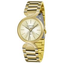 Relógio Lince Feminino Ref:Lrgh048l C1kx Bracelete Dourado