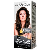 Coloração Super Bonita Louro Escuro Acinzentado 6.1 Probelle
