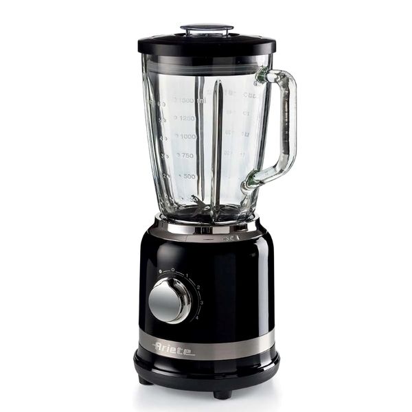 LIQUIDIFICADOR ARIETE MODERNA COPO DE VIDRO 1,5 LITROS PRETO 1000W 127V 00C05850CARBR