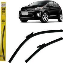 Par de Palhetas Dianteiro Dyna 650mm 380mm Punto Linea New Fiesta Sonic Omega Peugeot 208, 2008 e Citroen Novo C3