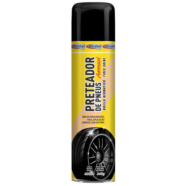 Spray Preteador de Pneus 400ml - CentralSul