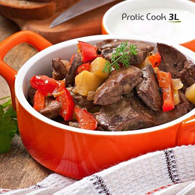 Panela Elétrica de Pressão Mondial PE-47 Pratic Cook 3L - Inox Preto,Inox / 220