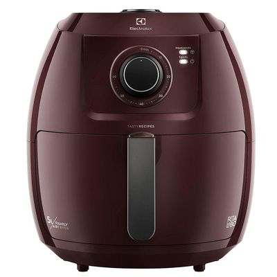 Fritadeira Elétrica Sem Óleo Air Fryer Electrolux Family Efficient Por Rita Lobo EAF51 5L  Vermelha Escura Vermelho / 110