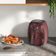 Fritadeira Elétrica Sem Óleo Air Fryer Electrolux Family Efficient Por Rita Lobo EAF51 5L  Vermelha Escura Vermelho / 110