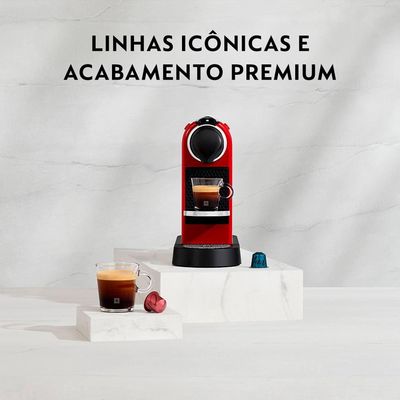 Máquina de Café Nespresso Citiz C113 com Kit Boas Vindas – Vermelha Vermelho / 220