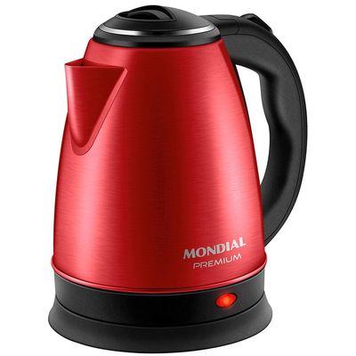 Chaleira Elétrica Mondial CE-06-R 2 Litros 1200W - Vermelha Vermelho / 220