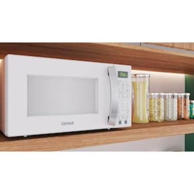 Forno de Micro-ondas Consul CMS46AB com Função Menu Fácil 32L - Branco Branco / 110