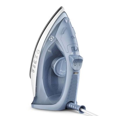 Ferro de Passar a Vapor Electrolux Efficient ESI10 com Spray e Base Antiaderente - Azul azul / 110