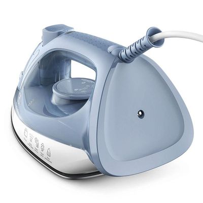 Ferro de Passar a Vapor Electrolux Efficient ESI10 com Spray e Base Antiaderente - Azul azul / 110