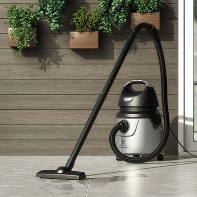 Aspirador de Água e Pó Electrolux A10N1 1250W - Cinza/Preto Preto,Cinza / 110
